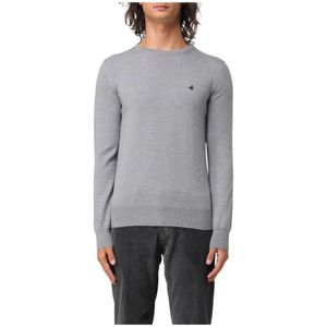 Brooksfield, Heren, Truien, Grijs, Maat: 2XL Wol,