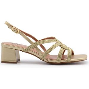 Bibi Lou, Dames, Schoenen, Geel, Maat: 39 EU Leer,