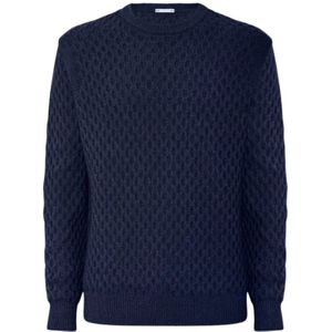 Jacob Cohën, Heren, Truien, Blauw, Maat: L Wol,