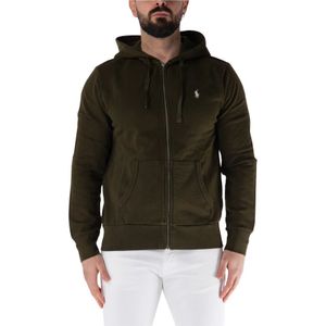 Ralph Lauren, Heren, Sweatshirts & Hoodies, Groen, Maat: M Katoen,