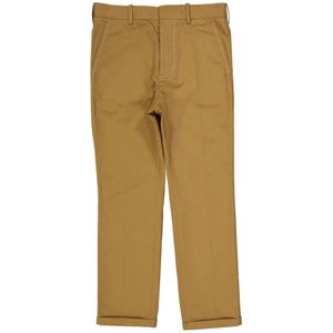 Marni, Dames, Broeken, Bruin, Maat: XS Katoen,