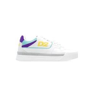 Dsquared2 ‘New Jersey’ sneakers , White , Dames , Maat: 38 1/2 EU