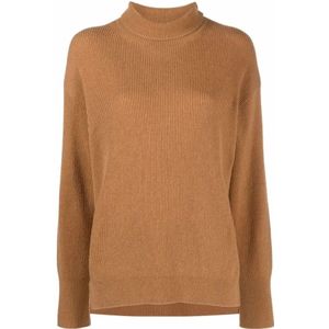 Nanushka, Dames, Truien, Bruin, Maat: XS Wol,