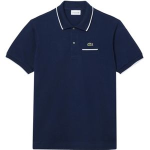 Lacoste - Poloshirt - Blauw - Petit Piqué - Classic FIT
