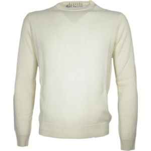 Cashmere Company, Heren, Truien, Wit, Maat: S Wol,