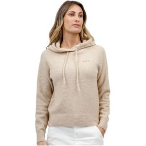 MC2 Saint Barth, Dames, Sweatshirts & Hoodies, Beige, Maat: M