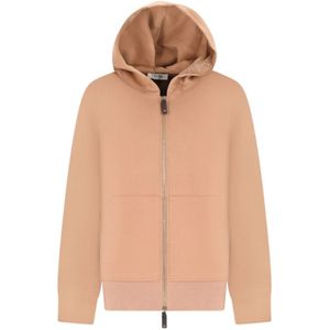 Max Mara, Dames, Sweatshirts & Hoodies, Beige, Maat: M