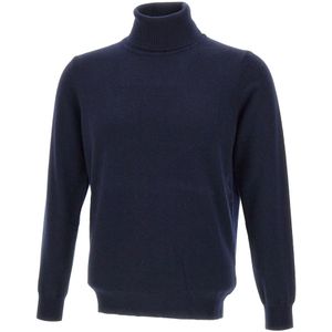 Kangra, Heren, Truien, Blauw, Maat: S Kasjmier,