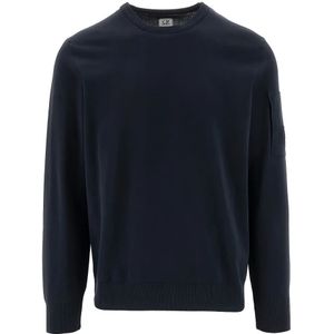 C.p. Company, Heren, Truien, Blauw, Maat: L Katoen,