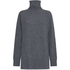 Jil Sander, Dames, Truien, Grijs, Maat: XS Wol,