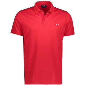 Paul & Shark, Heren, Tops, Rood, Maat: L Katoen,