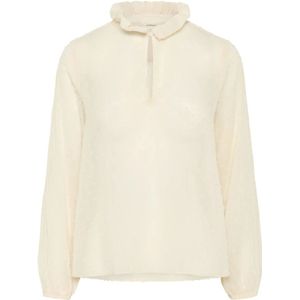 InWear, Dames, Blouses & Shirts, Beige, Maat: XS