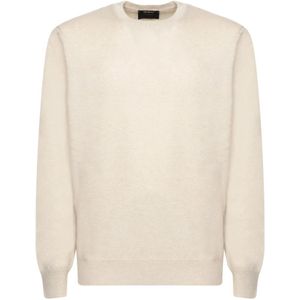 Dell'oglio, Heren, Truien, Beige, Maat: XL Kasjmier,