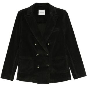 True Avenue, Dames, Jassen, Zwart, Maat: S Corduroy,