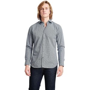 Tintoria Mattei 954, Heren, Overhemden, Grijs, Maat: L