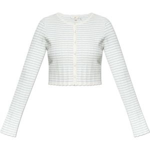 Loveshackfancy, Dames, Truien, Wit, Maat: S