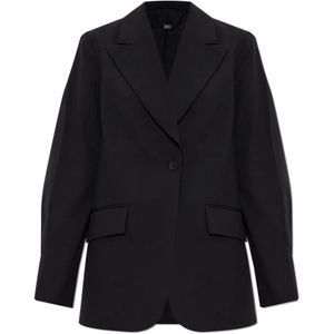 AllSaints, Dames, Jassen, Zwart, Maat: XS Viscose,