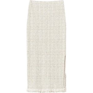 Twinset, Dames, Rokken, Beige, Maat: XS Katoen,