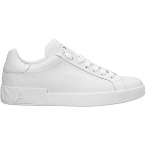 Dolce & Gabbana - Portofino Sneakers - Wit - Leer