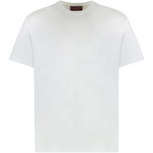 Gucci, Heren, Tops, Wit, Maat: S Jersey,