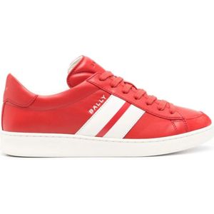 Bally, Heren, Schoenen, Rood, Maat: 40 EU Leer,