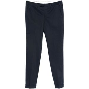 PT Torino, Heren, Broeken, Blauw, Maat: L Katoen,