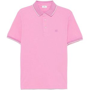Etro, Heren, Tops, Roze, Maat: 2XL Katoen,