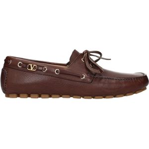 Valentino Garavani, Heren, Schoenen, Bruin, Maat: 39 EU Leer,