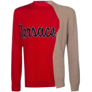 Versace, Heren, Truien, Veelkleurig, Maat: S