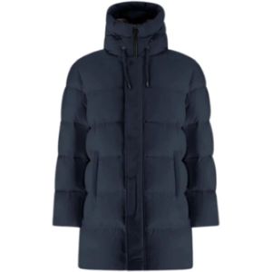 Herno, Heren, Jassen, Blauw, Maat: XL Poliester,