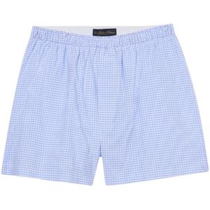 Brooks Brothers, Heren, Ondergoed, Blauw, Maat: S Katoen,
