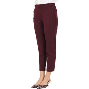 ViCOLO, Dames, Broeken, Rood, Maat: L Zijde,