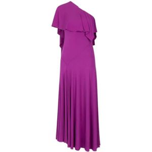 Roberto Cavalli, Dames, Jurken, Paars, Maat: S