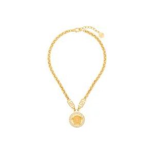 Versace Icon Medusa Ketting , Yellow , Dames , Maat: ONE Size