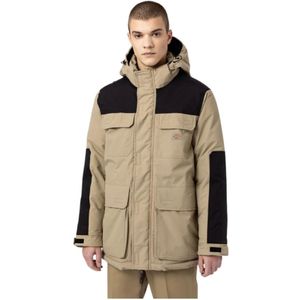Dickies, Heren, Jassen, Beige, Maat: M Polyamide,