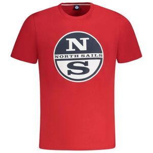 North Sails, Heren, Tops, Rood, Maat: L Katoen,