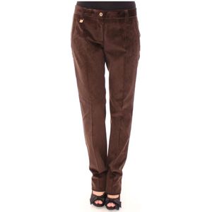 Dolce & Gabbana, Dames, Broeken, Bruin, Maat: S Corduroy,