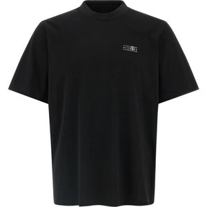 MM6 Maison Margiela, Heren, Tops, Zwart, Maat: L Jersey,