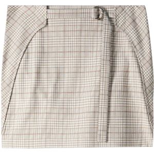 Patrizia Pepe, Dames, Rokken, Grijs, Maat: XS Viscose,