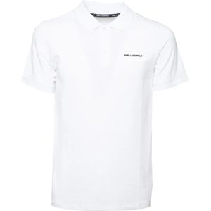 Karl Lagerfeld, Heren, Tops, Wit, Maat: S Katoen,