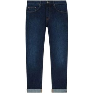 Dondup, Heren, Jeans, Blauw, Maat: W30 Denim,