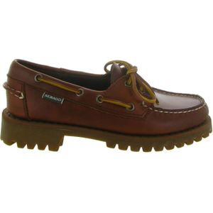 Sebago, Dames, Schoenen, Bruin, Maat: 39 EU Leer,