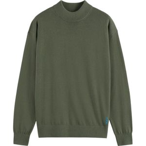 Scotch & Soda, Heren, Sweatshirts & Hoodies, Groen, Maat: S