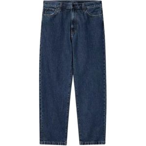 Carhartt Wip, Heren, Jeans, Blauw, Maat: W33 Katoen,