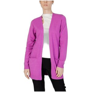 Vila, Dames, Truien, Roze, Maat: XS Nylon,