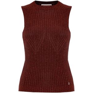 Kocca, Dames, Tops, Oranje, Maat: S Viscose,