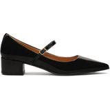Kazar - Pumps - Zwart - Lakleer - Gespsluiting
