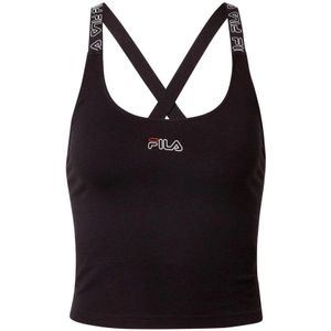 Fila, Dames, Tops, Zwart, Maat: XS Katoen,