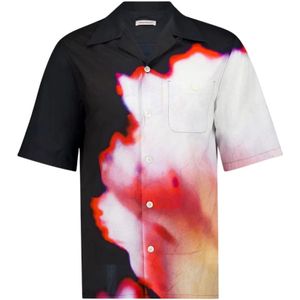 Alexander McQueen, Heren, Overhemden, Veelkleurig, Maat: M Katoen,
