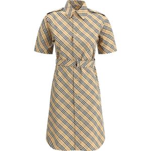Burberry, Dames, Jurken, Veelkleurig, Maat: 2XS